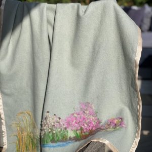 100% woollen blanket with a unique design