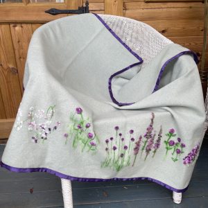 100% woollen blanket with a unique design
